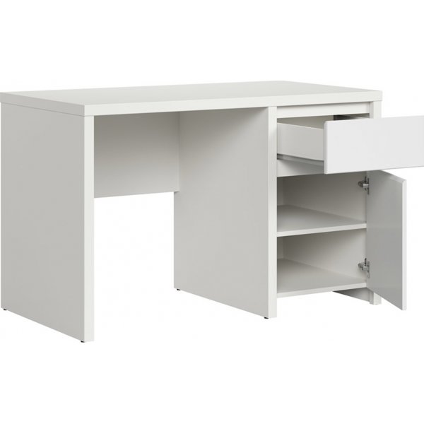 Bureau Caspian 120 x 65 cm - Blanc Bureau Caspian 120 x 65 cm - Blanc