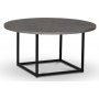 Sintorp runt soffbord 90 cm - Betong (Exklusivt laminat)