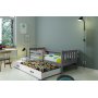 Carino juniorsng med extrabdd 80 x 190 cm - Valfri frg