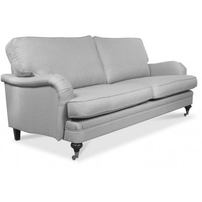 Howard London Premium 4-sits rak soffa - Valfri frg + Mbelvrdskit fr textilier