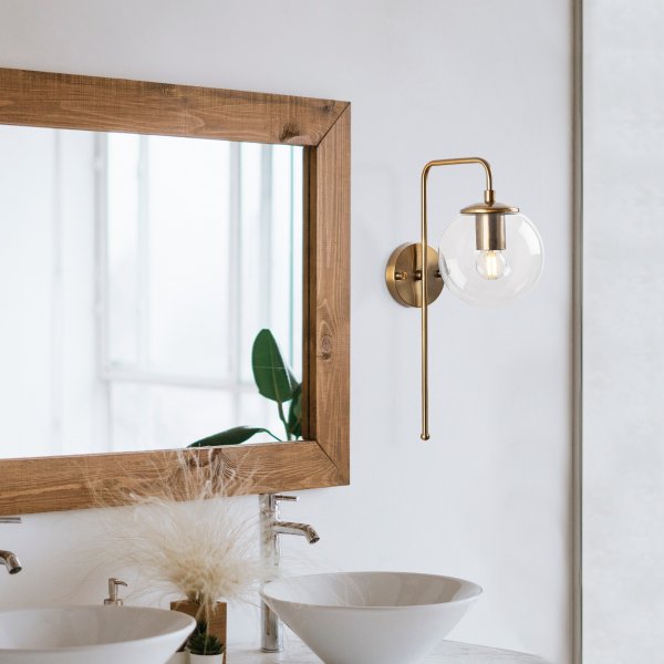 Draad wandlamp 10920 - Vintage