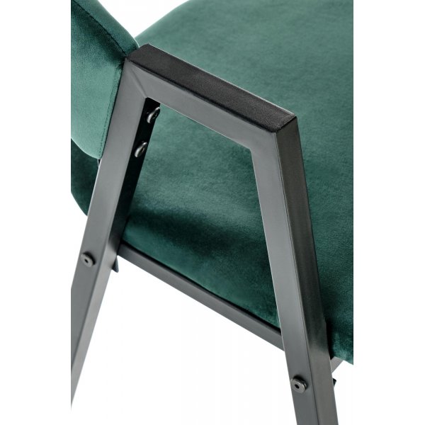 Chaise de salle  manger Cadeira 473 - Vert fonc