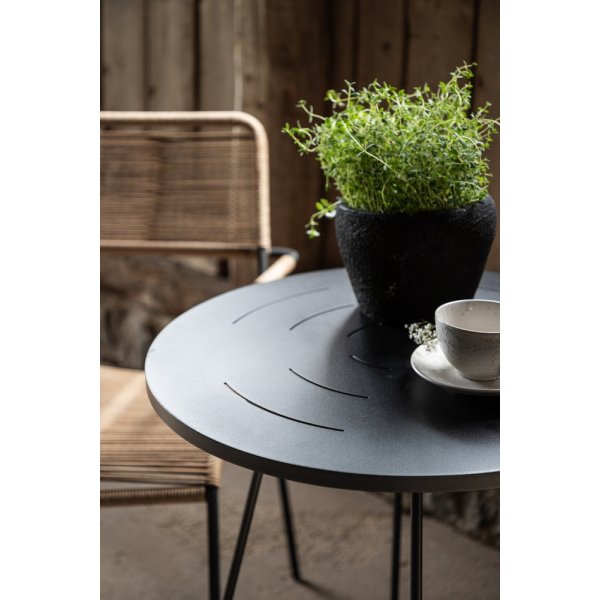 Bacong cafèbord - Svart Bacong cafèbord - Svart