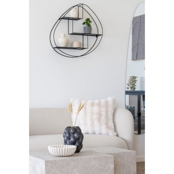 Étagère murale Wrexham - Noir Étagère murale Wrexham - Noir