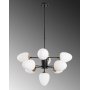 Basar taklampa 10315 - Svart/vit
