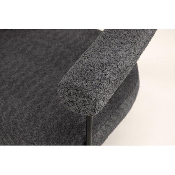 Fauteuil Hökåsen x Josefin Lustig - Noir/gris foncé Fauteuil Hökåsen x Josefin Lustig - Noir/gris foncé