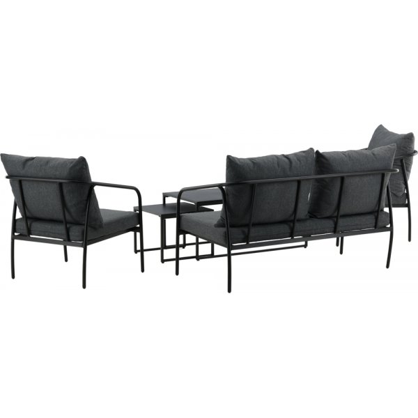 Sopot soffgrupp - Svart/Grå Sopot soffgrupp - Svart/Grå