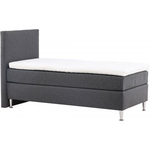 Toledo bed 90 x 200 cm - Donkergrijs