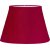 Abat-jour Ovale en Velours - Rouge vif - 20 cm