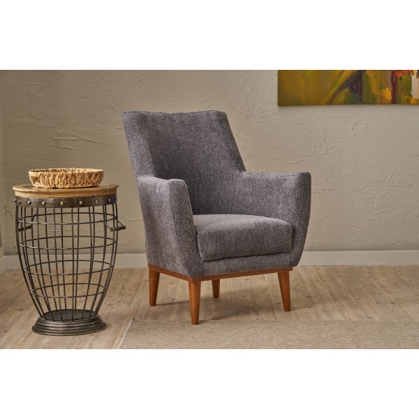 Fauteuil Gonca - Gris