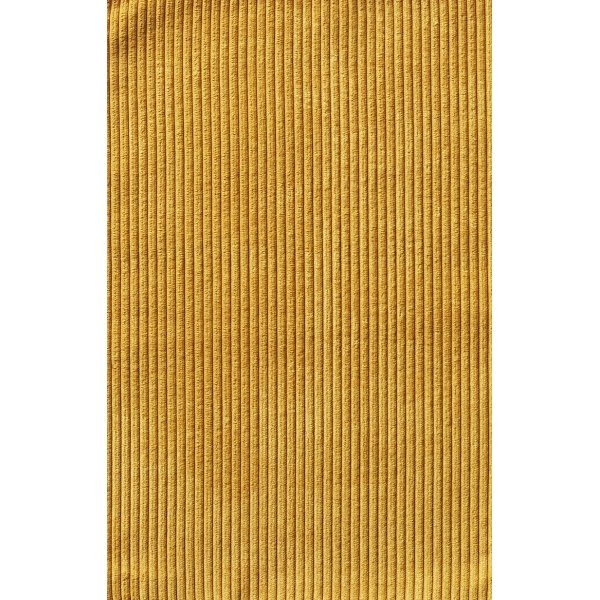 Chaise Aero en velours côtelé jaune Chaise Aero en velours côtelé jaune