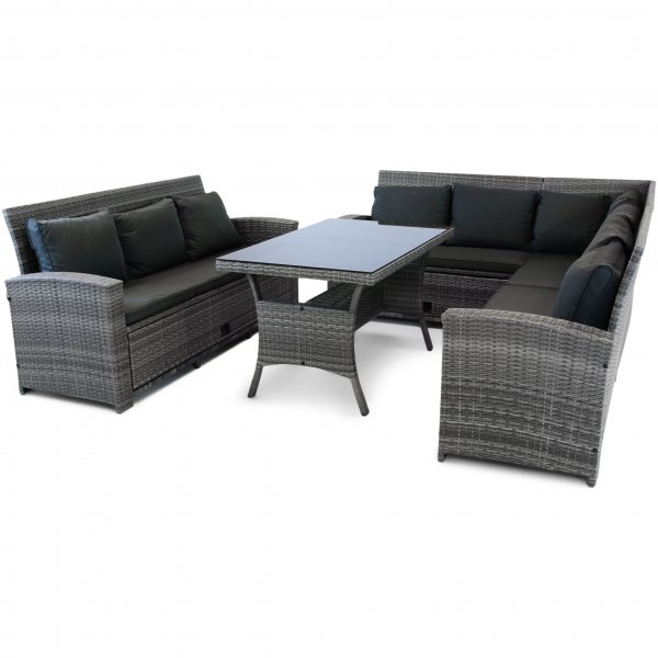 Soffgrupp Sannäs – loungegrupp med smart förvaring Soffgrupp Sannäs – loungegrupp med smart förvaring