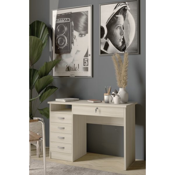 Function Plus skrivbord med 4 ldor 109,3 x 48,5 cm - Jasmund