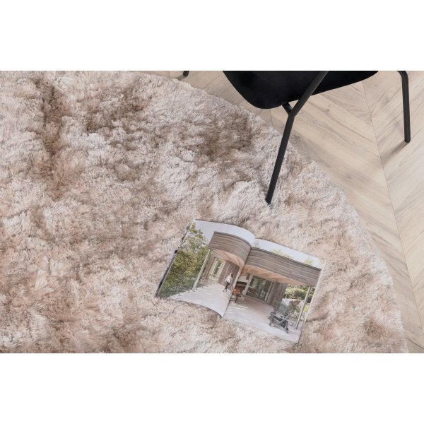 Lumen ryamatta - Polyester couleur champagne