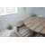 Groupe de meubles Ronda - Banc et table de jardin en un - Marron