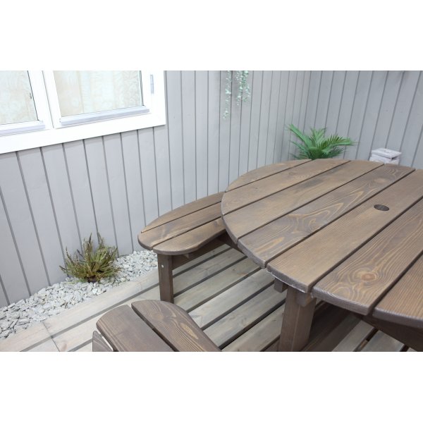 Ronda meubelgroep - Tuinbank & tafel in één - Bruin Ronda meubelgroep - Tuinbank & tafel in één - Bruin