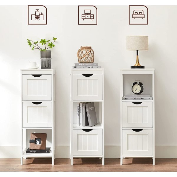 tagre salle de bain Annette - Blanc