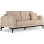 Lale 2-sits bddsoffa - Cream