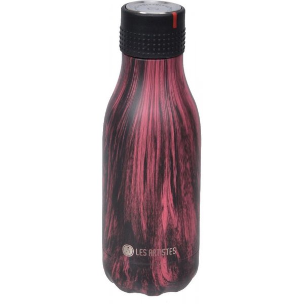 Bottle up termosflaska svart/rd - 280 ml