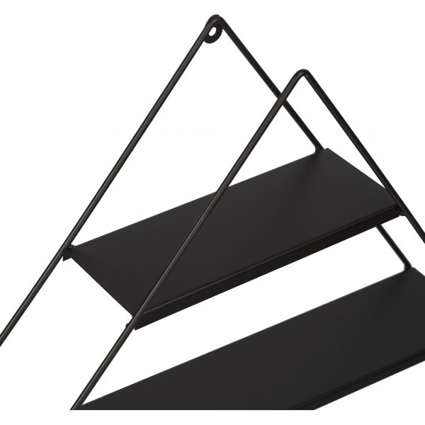 Casey wandplank - Zwart Casey wandplank - Zwart