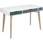 Tess skrivbord 120x60 cm - Vit
