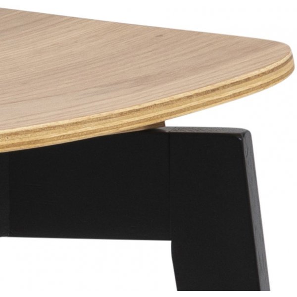 Roxby matstol - Ek/svart Roxby matstol - Ek/svart