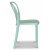 Bally stapelbar matstol i plast - Mintgrön + Fläckborttagare för möbler
