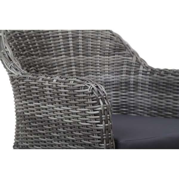 Groupe d\\\'extérieur Oxford, table 220 cm avec 6 chaises de salle à manger gris valette + Détachant pour meubles Groupe d\\\'extérieur Oxford, table 220 cm avec 6 chaises de salle à manger gris valette + Détachant pour meubles