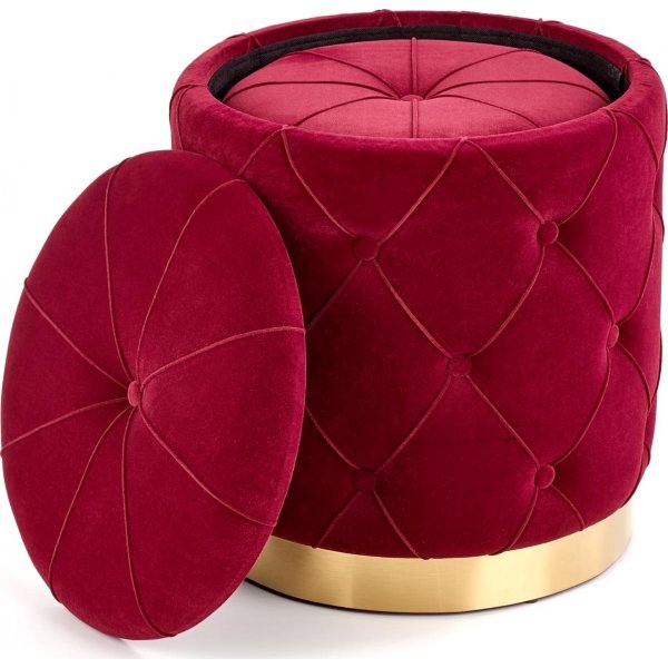 Pouf Hitch - Rouge Pouf Hitch - Rouge