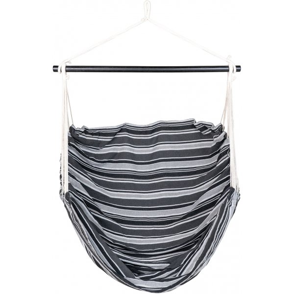 Chaise suspendue Lamia - Gris/Noir Chaise suspendue Lamia - Gris/Noir