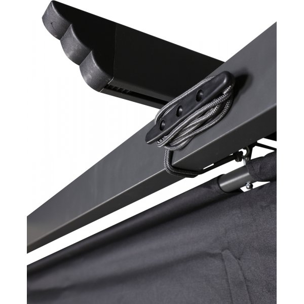 Lazio pergola 3x4 m - Svart