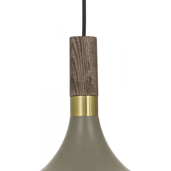 Plafonnier Sense / Gris/laiton mat Plafonnier Sense / Gris/laiton mat