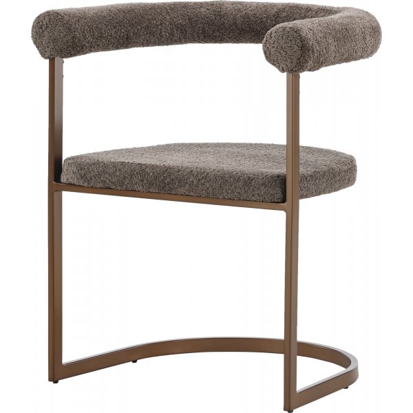 Morning dining stoel - Bruine boucl