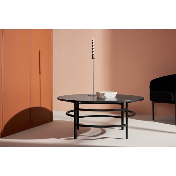 Copenhagen soffbord Ø100 cm - Svart Copenhagen soffbord Ø100 cm - Svart