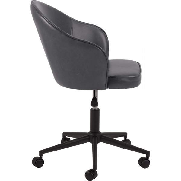 Chaise de bureau Mitzie - Noir