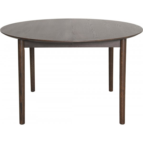 Table à manger Karmöy 130-230 x 130 cm - Placage chêne huilé marron Table à manger Karmöy 130-230 x 130 cm - Placage chêne huilé marron