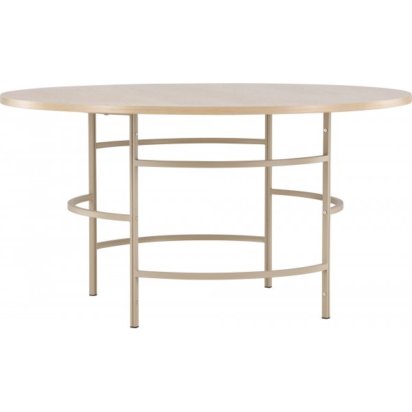 Copenhagen matbord �140 cm - Whitewash/beige