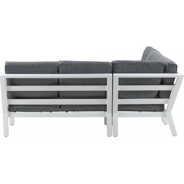 Groupe de canapés d'angle Barcelona - Blanc Groupe de canapés d'angle Barcelona - Blanc