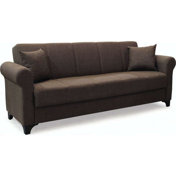 Ada 3-sits bddsoffa - Brun