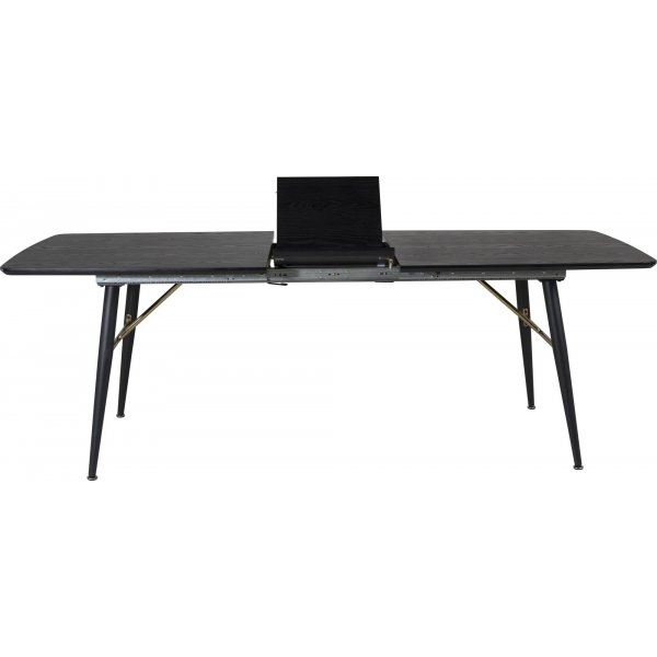 Ansmark matbord 180-220 cm - Svart Ansmark matbord 180-220 cm - Svart