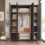 Home garderob 2 - Antracit/gr