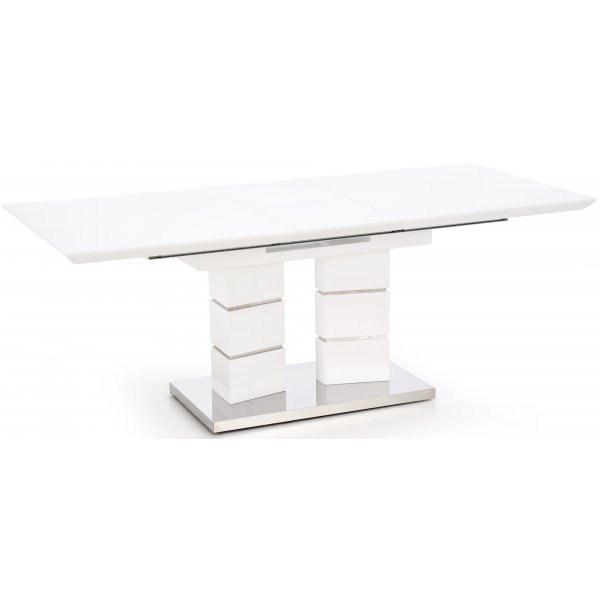 Table  manger Anastacia 160-200 cm - Blanc brillant
