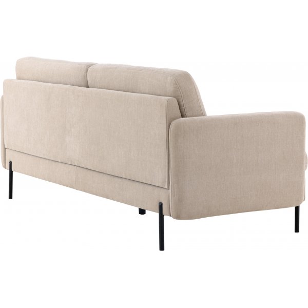 Antibes 2-sits soffa - Beige/Svart Antibes 2-sits soffa - Beige/Svart