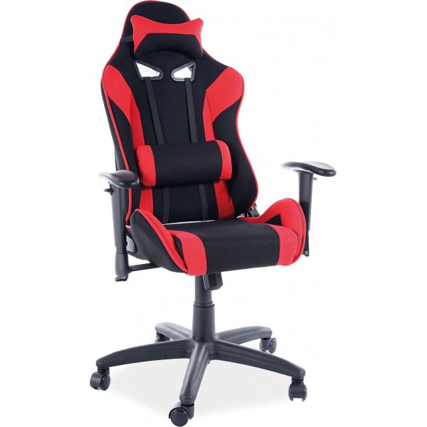 Viper Kid gamingstol - Svart/rd