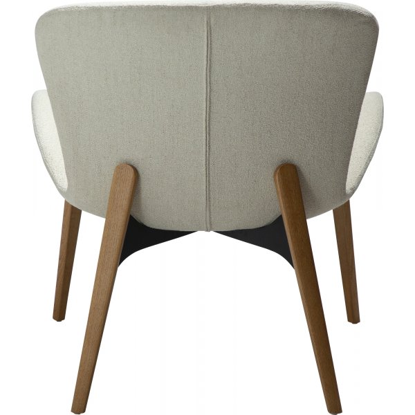 Fauteuil lounge Paragon - Bouclé blanc Fauteuil lounge Paragon - Bouclé blanc