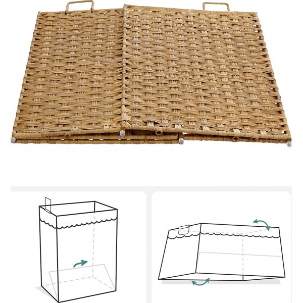 Panier à linge Henrietta 90 l - Rotin Panier à linge Henrietta 90 l - Rotin