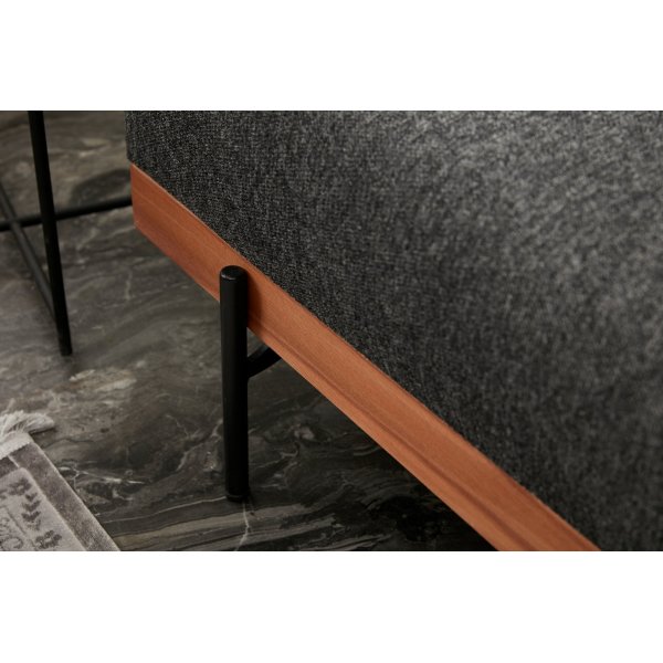 Liva divansoffa vänster - Antracit Liva divansoffa vänster - Antracit