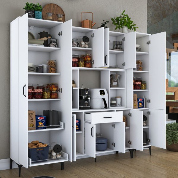 Armoire Jericho 147 - Blanc Armoire Jericho 147 - Blanc