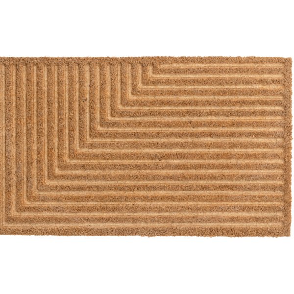 Jon dörrmatta 75 x 45 cm - Svart/Natur Jon dörrmatta 75 x 45 cm - Svart/Natur