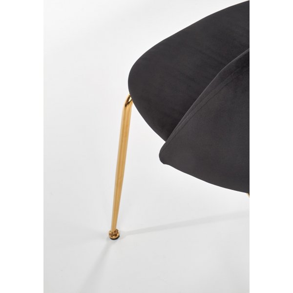 Chaise de salle  manger Cadeira 385 - Noir